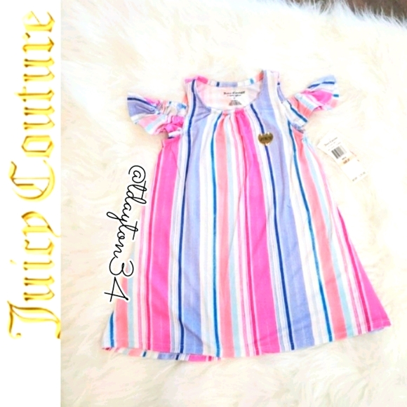 Juicy Couture Other - NWT Juicy Couture 2T girl cold shoulder Dress